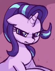 6582373__safe_artist-colon-plunger_starlight+glimmer_pony_unicorn_angry_drawthread_female_floppy+ears_looking+at+you_mare_simple+background_solo.png