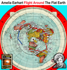 flight route - amelia earhart flight around the flat earth.png