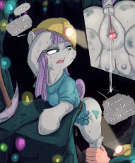 1774141__explicit_artist-colon-alcor_maud pie_anatomically correct_clitoris_clothes_crotchboobs_dialogue_dress_dripping_female_human_mare_mine_nudity_p.png