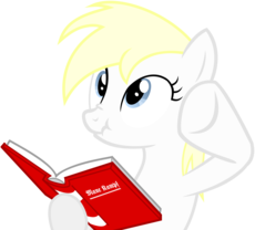 1093850__safe_solo_oc_vector_book_earth pony_female_scrunchy face_reading_looking up.png
