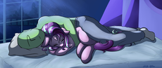 1322944__safe_artist-colon-duop-dash-qoub_starlight glimmer_oc_oc-colon-anon_bed_clothes_cuddling_cute_eyes closed_floppy ears_glimmerbetes_hnnng_human.png