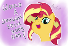 1950079__safe_artist-colon-dawnbrightglint_artist-colon-mlpfbismagic_sunset+shimmer_cute_female_gradient+background_looking+at+you_mare_open+mouth_pony.jpg