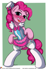 1746470__explicit_artist-colon-kyokimute_pinkie pie_blushing_bowtie_clitoris_clothes_dress_female_garter belt_hat_looking at you_nudity_open mouth_skir.png