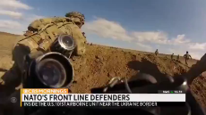CBS The US Armys 101st Airborne Deployed to Romania 3 Miles From Ukraine Border.mp4