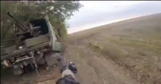 AFU Humvee and Crew Inside Gets Hit.mp4