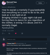 Screenshot_2019-06-30 Diamond Tiara on Twitter How to explain a mentally ill guy pedophile that everything he is used to do[...].png