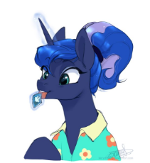 6039977__safe_princess+luna_solo_female_pony_mare_clothes_simple+background_alicorn_cute_tongue+out_white+background_magic_telekinesis_shirt_lic.jpg