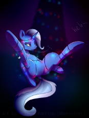 1910105__suggestive_artist-colon-quefortia_trixie_christmas_christmas lights_dock_featureless crotch_female_holiday_mare_pony_spreading_spread legs_tan.png