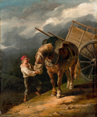 Théodore_Géricault_-_Garçon_donnant_l'avoine_à_un_cheval_dételé.jpg