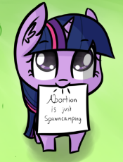1879607__safe_artist-colon-artiks_edit_twilight+sparkle_abortion_dark+comedy_downvote+bait_exploitable+meme_funny_funny+as+hell_lol_meme_mouth+hold_op+.png