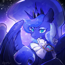 7052709__safe_artist-colon-poyuewu_imported+from+derpibooru_princess+luna_alicorn_pony_female_mare_outdoors_partially+open+wings_solo_starry.png