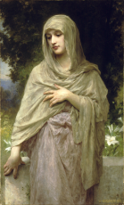 William-Adolphe Bouguereau (1825-1905) Modesty - Oil on Canvas 1902.jpg