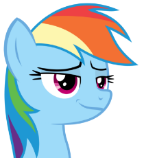 1523847__safe_artist-colon-sketchmcreations_rainbow+dash_campfire+tales_lidded+eyes_pony_rainbow+dash+is+best+facemaker_simple+background_smiling_smirk.png