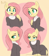7003178__safe_artist-colon-azuretto_imported+from+derpibooru_fluttershy_anthro_pegasus_angry_bust_clothes_expressions_female_flutternun_high+res_lidded+eyes_nun.png
