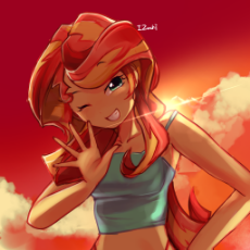 7053970__safe_artist-colon-izuchi_imported+from+derpibooru_sunset+shimmer_equestria+girls_solo_sunset.png