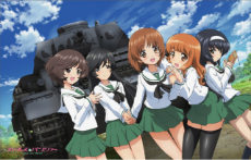 Girls und Panzer main characters.jpg