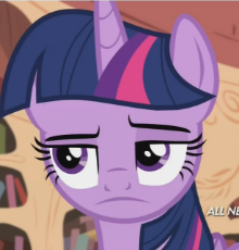 My Little Pony - Twilight Sparkle - Disappointed.png