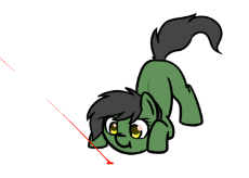 1465442__safe_solo_female_pony_oc_mare_oc+only_simple+background_smiling_earth+pony_cute_white+background_colored+pupils_face+down+ass+up_eyes+on+the.png