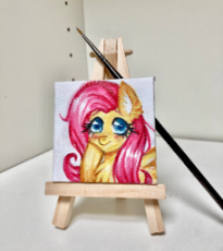 7014856__safe_artist-colon-puffyrin_imported+from+derpibooru_fluttershy_pegasus_pony_blushing_bust_canvas_female_frown_mare_solo_traditional.jpg