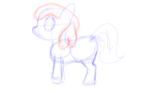 My LittlemPony Creation 02 - scetch.png