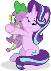 7051443__safe_artist-colon-kojibiose_imported+from+derpibooru_spike_starlight+glimmer_pony_unicorn_absurd+resolution_duo_duo+male+and+female_female_horn_hug_mal.png