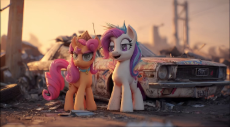 Two ponies leave Equestria to embark on a magical new adventure.mp4