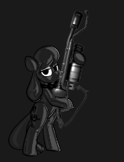 3126953__safe_octavia+melody_pony_solo_simple+background_earth+pony_monochrome_edit_grayscale_bipedal_bondage_lidded+eyes_bow_weapon_latex_bowtie_gra.png