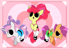 2723015__safe_apple+bloom_scootaloo_sweetie+belle_pony_clothes_unicorn_pegasus_earth+pony_crossover_costume_cosplay_cutie+mark+crusaders_white+outlin.png