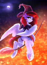 2189929__explicit_artist-colon-airfly-dash-pony_oc_oc-colon-mystral_pegasus_pony_hat_witch_witch hat.png