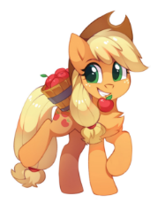 2266616__safe_artist-colon-share+dast_applejack_earth+pony_pony_apple_chest+fluff_cute_female_food_high+res_jackabetes_mare_mouth+hold_simple+background_smiling.jpg