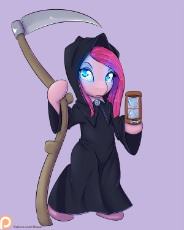 mlp pinkie pie grim reaper 1030070.png