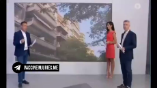 GREEK TV PRESENTER DOES THE PFIZER FLOP LIVE ON AIR .mp4