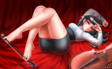 1603912__suggestive_artist-colon-racoonsan_octavia melody_barefoot_bedroom eyes_bow (instrument)_breasts_cello_cello bow_clothes_eyeshadow_feet_fem.jpeg