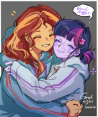 __twilight_sparkle_sunset_shimmer_sunset_shimmer_and_sci_twi_my_little_pony_and_2_more_drawn_by_diqiushenmeshihouzha__sample-103edcca507dc643c8a6610fc4c20e2c.jpg