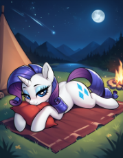 7021646__safe_imported+from+derpibooru_rarity_ai+content_ai+generated_campfire_generator-colon-pony+diffusion+v6+xl_generator-colon-stable+diff.png