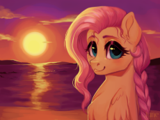 3695353__safe_artist-colon-junebugc_derpibooru+import_fluttershy_pegasus_pony_g4_beach_braid_bust_female_image_looking+at+you_looking+back_looking+back.png