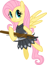 1046670__safe_artist-colon-camo-dash-pony_fluttershy_private pansy_archery_armor_crossbow_simple background_solo_transparent background.png