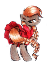 3048356__safe_artist-colon-liaaqila_oc_oc+only_oc-colon-honour+bound_earth+pony_pony_fanfic-colon-everyday+life+with+guardsmares_braid_braided+tail_clothes_comm.jpg