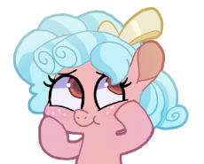 2046560__safe_artist-colon-swerve-dash-art_imported+from+derpibooru_cozy+glow_pony_animated_bust_cheek+squish_colored+pupils_cozy+glow+is+best+facemaker_cozybet.gif