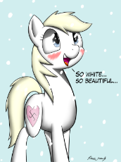 1288038__safe_artist-colon-laffy372_oc_oc-colon-aryanne_oc only_blushing_earth pony_female_happy_love heart_pony_smiling_snow_sn.png