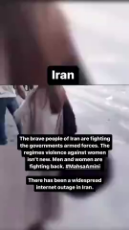 The brave people of Iran are fighting the governments Armed Forces.mp4