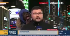 Ukrainian journalist enjoying American diversity.mp4