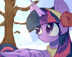 7390007__safe_artist-colon-miaaqua_imported+from+derpibooru_twilight+sparkle_twilight+sparkle+28alicorn29_alicorn_pony_clothes_day_earmuffs_scarf.jpg