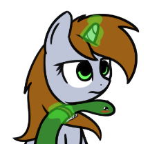 1384279__safe_artist-colon-neuro_oc_oc-colon-littlepip_oc only_blushing_brush_brushing_danger noodle_fallout equestria_female_frown_glare.png