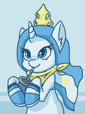 1450719__safe_artist-colon-plunger_4chan_alicorn_argentina_clothes_crown_cup_cute_drawthread_drinking_flag_hoof hold_jewelry_nation ponies_neckerchief_.jpeg