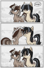 7422239__safe_artist-colon-ciborgen_imported+from+derpibooru_oc_oc+only_earth+pony_pony_taiga+pony_comic_dialogue_duo_duo+female_female_hedge+clippers_high+res_.png