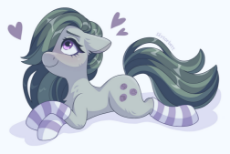 6505088__safe_alternate+version_artist-colon-skysorbett_art_imported+from+derpibooru_marble+pie_earth+pony_pony_blushing_clothes_cute_female_hair+over+one+eye_h.jpg