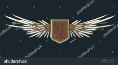 stock-photo-realistic-blank-wooden-shield-with-stylized-wings-made-of-swords-blades-and-daggers-high-quality-377410699.jpg