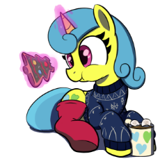 6854794__safe_artist-colon-maretian_lemon+hearts_pony_unicorn_chocolate_clothes_cookie_female_food_hot+chocolate_lying+down_mare_mug_simple+background_so.png