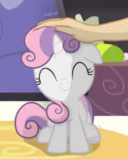 1255155__safe_artist-colon-shutterflyeqd_sweetie belle_cute_diasweetes_eyes closed_female_filly_hand_hoof tapping_human_offscreen character_petting_pon.png